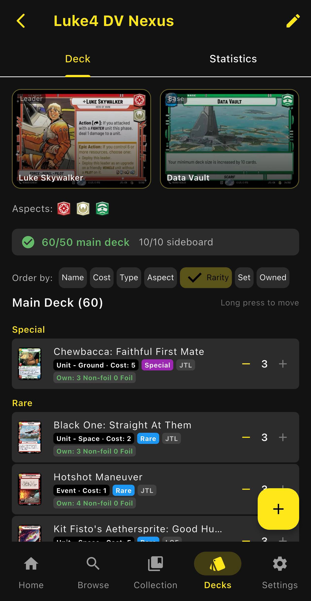 Deck builder